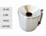 Nehrdzavejúca oceľ Nerezový odpadová nádoba vonkajší  Brúsený