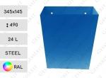 Oceľ Popolnice na stenu 24 L Požadovaný RAL podľa farby
