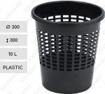 Plast Kôš na odpad plastový 10 L Čierne