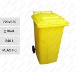 Plast Odpadová nádoba 240l 240 L Žltý