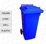 Plast Smetná nádoba modrý 240 L Modrý
